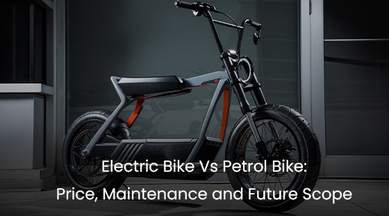 Electric and petrol bike online