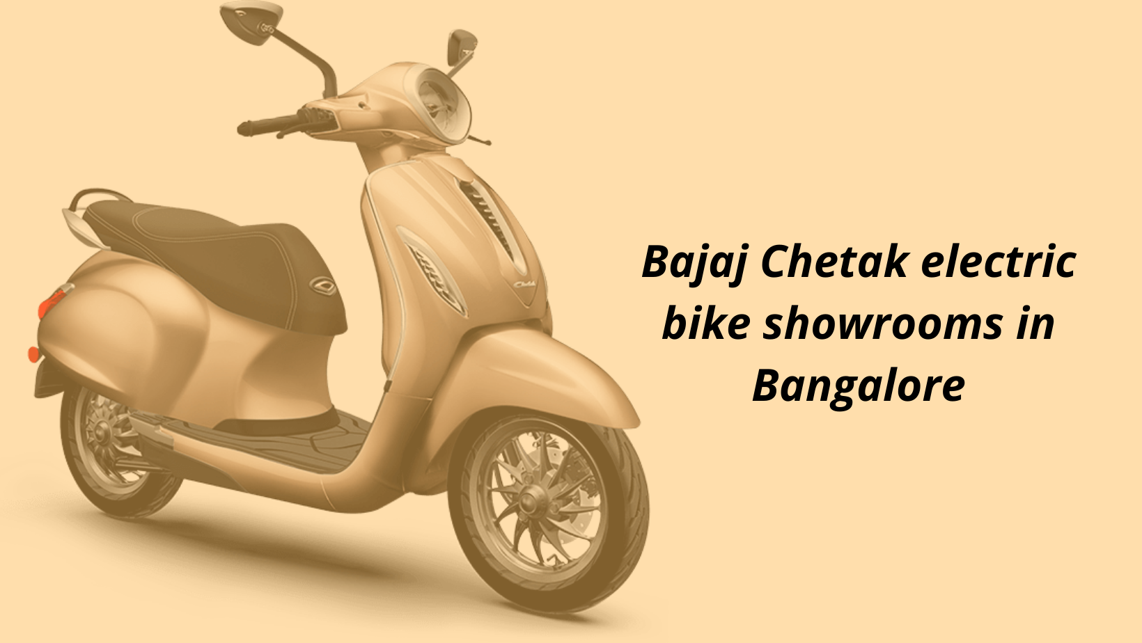 Bajaj electric bike discount showroom near me