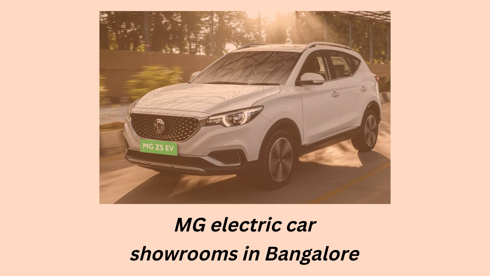 mg mini electric car price in bangalore