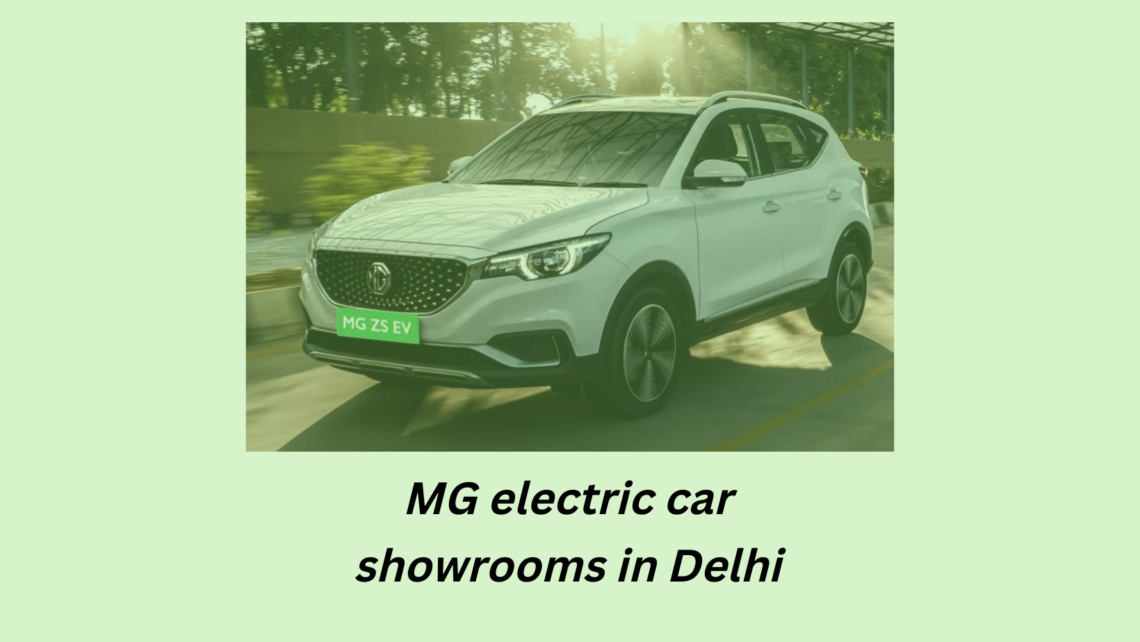 mg small electric car price in delhi